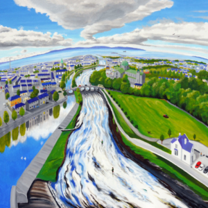 A drones view of Galway