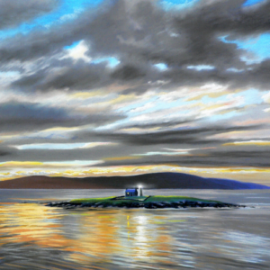 The last days of Mutton Island Lighthouse