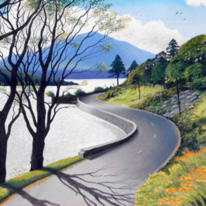 The road to Kylemore